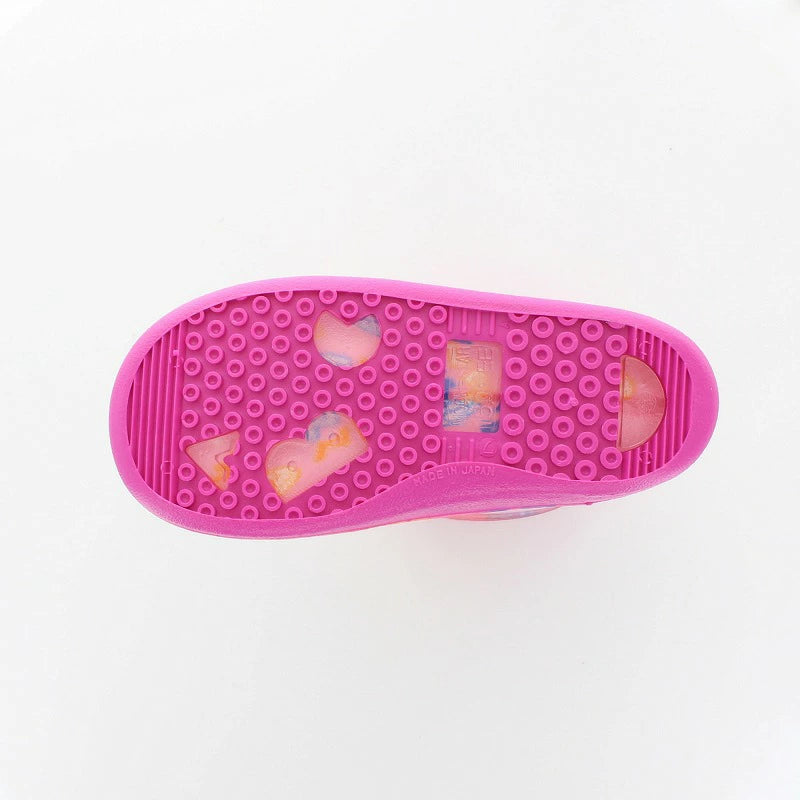 Moonstar x Anpanman Japan-made water shoes (13-19cm) for children. Rainy day collection for girls.