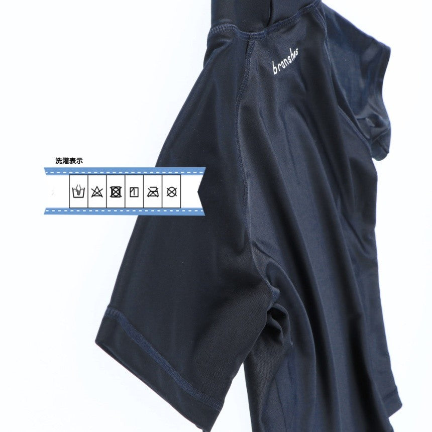 Japanese children's clothing Branches UV protection short-sleeved swimsuit suitable for school 120-150cm boys summer swimsuit special edition