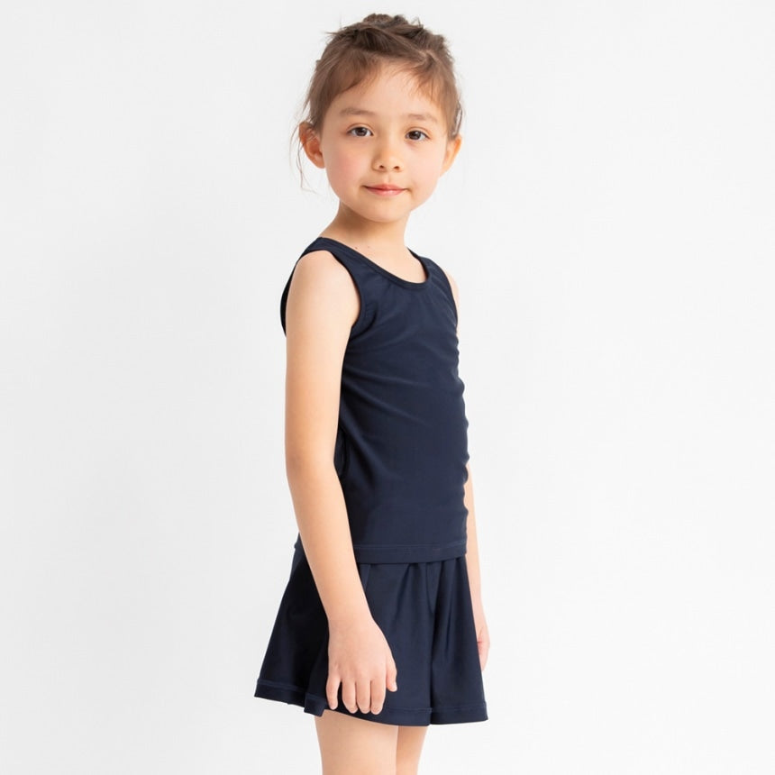 Japanese children's clothing Branches UV protection two-piece swimsuit suitable for school classes 120-150cm girls summer swimsuit special edition