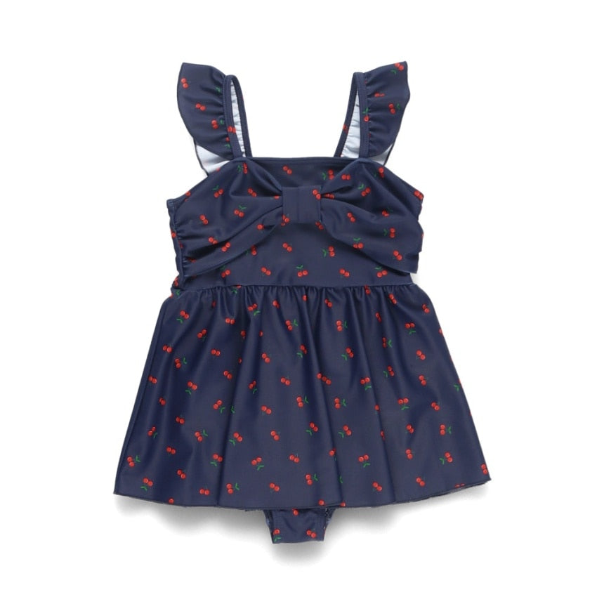 Branches UV-Proof One-Piece Swimsuit (80-130cm) for Girls (Summer Swimsuit Special)