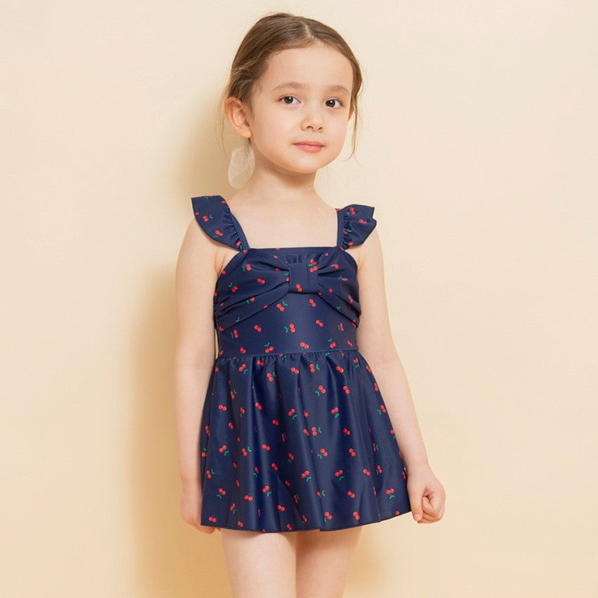 Branches UV-Proof One-Piece Swimsuit (80-130cm) for Girls (Summer Swimsuit Special)