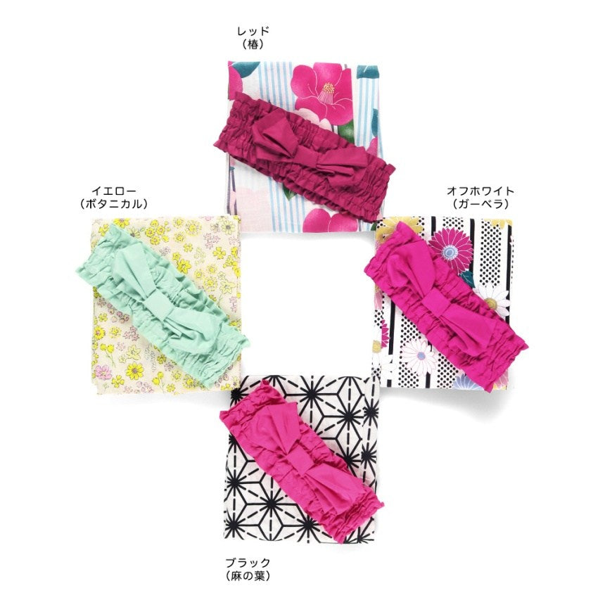 Japanese Children's Clothing Branches 2Way Yukata Japanese Kimono 90-120cm Girls Summer Dresses Japanese Summer Festival Special