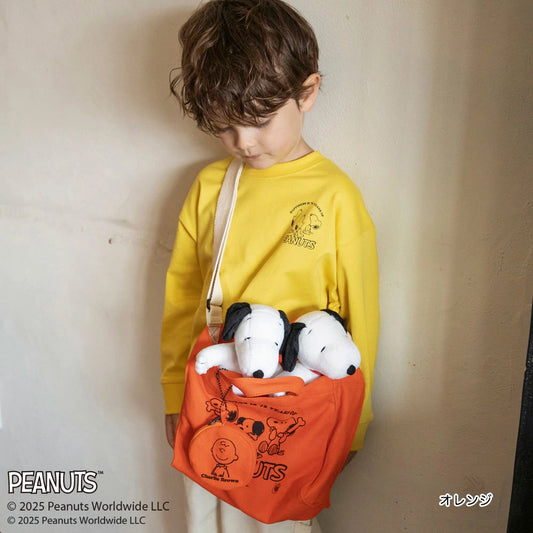 日本直送 Branshes x PEANUTS 75周年 帆布手提斜孭袋 包系列 其他品牌