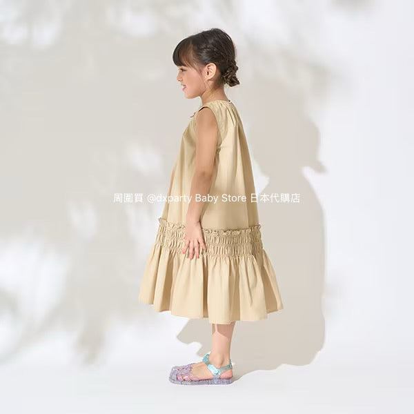 Japanese children's clothing Ly# mine bow vest dress 100-150cm girls summer dresses