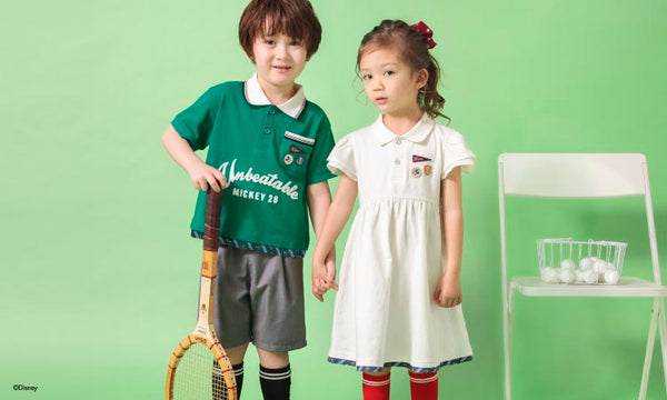 日本童裝 alc#652 x Disney Polo衫 80-130cm 男童款 夏季 TOPS