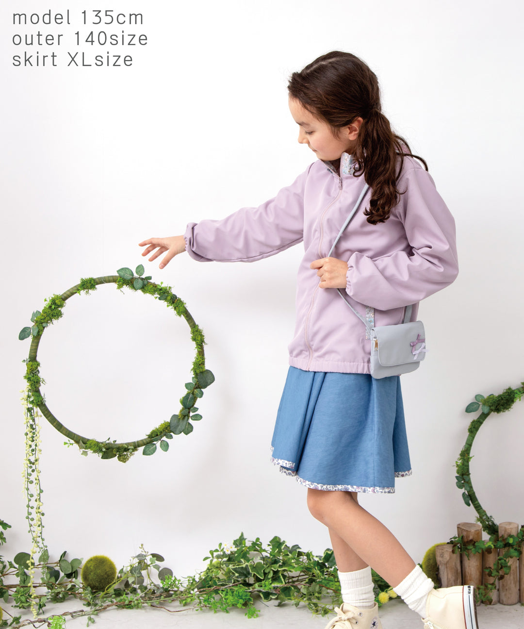 Japanese children's clothing panpantutu UV protection lace windbreaker 80-150cm girls summer outerwear