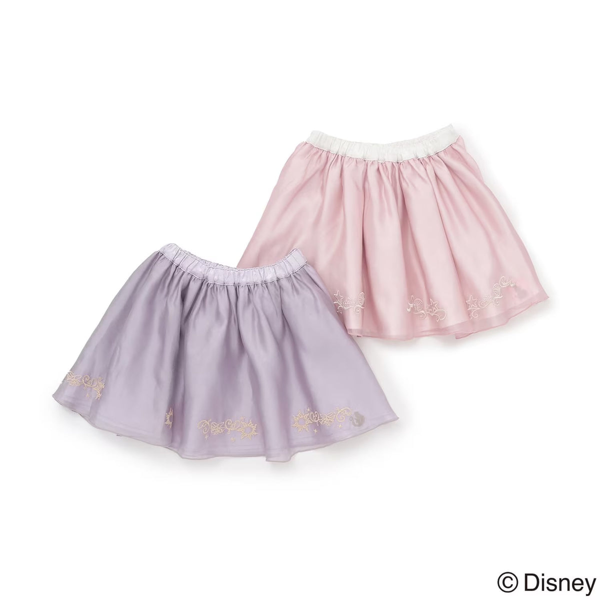 日本童裝 pe#main x Disney Princess 公主網紗短裙 80-130cm 女童款 秋季 SKIRTS