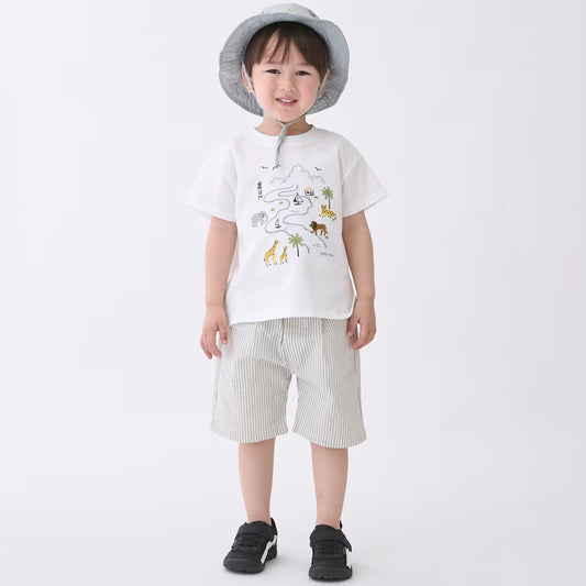 日本童裝 pe#main 各種花紋短褲 80-130cm 男童款 夏季 PANTS