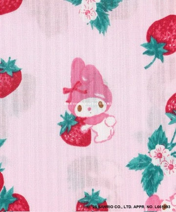 Japanese children's clothing aF#a325 x Sanrio 2Way Yukata Japanese Kimono 110-150cm Girls Summer Outerwear Skirts Japanese Summer Festival Special