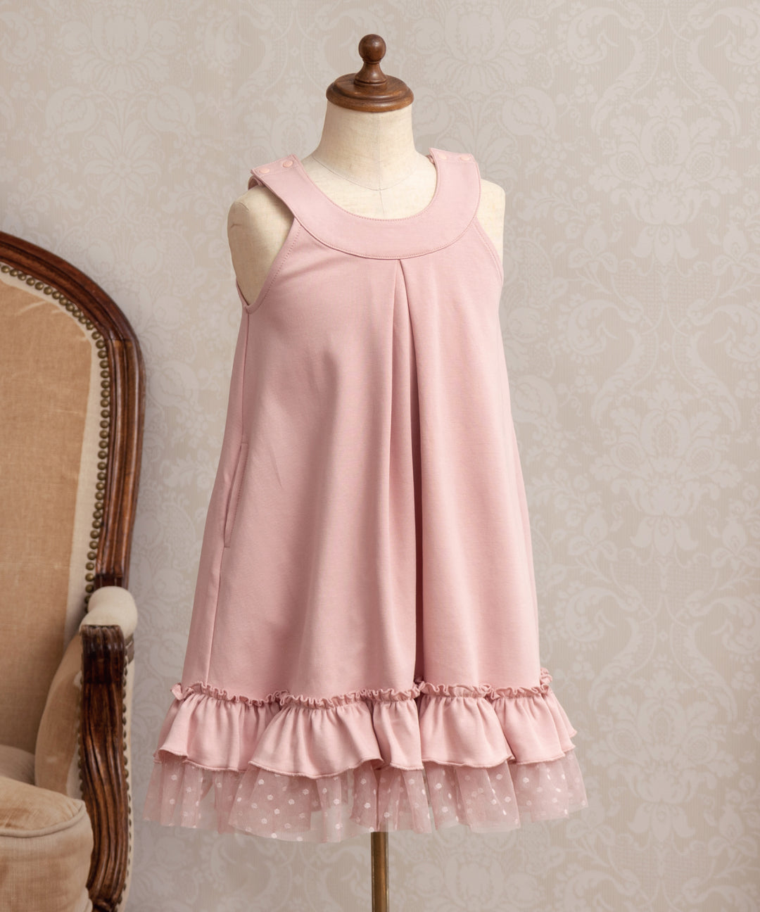 Japanese children's clothing panpantutu bow heart skirt 80-140cm girls summer dresses