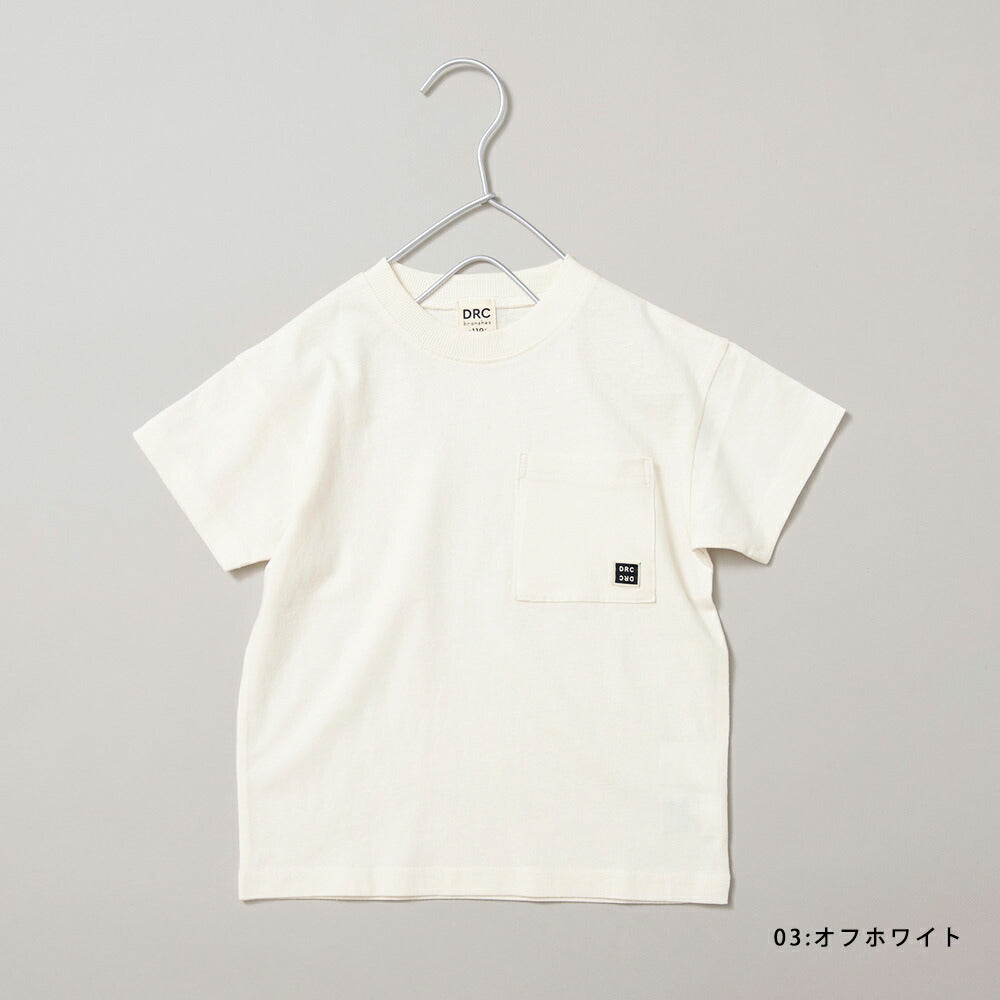 Japanese children's clothing Branches pocket short-sleeved T-shirt 90-160cm boys' spring and summer TOPS
