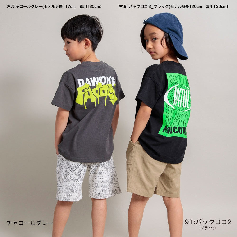 Japanese children's clothing Branches various pattern short-sleeved T-shirts 90-160cm boys/girls spring and summer TOPS