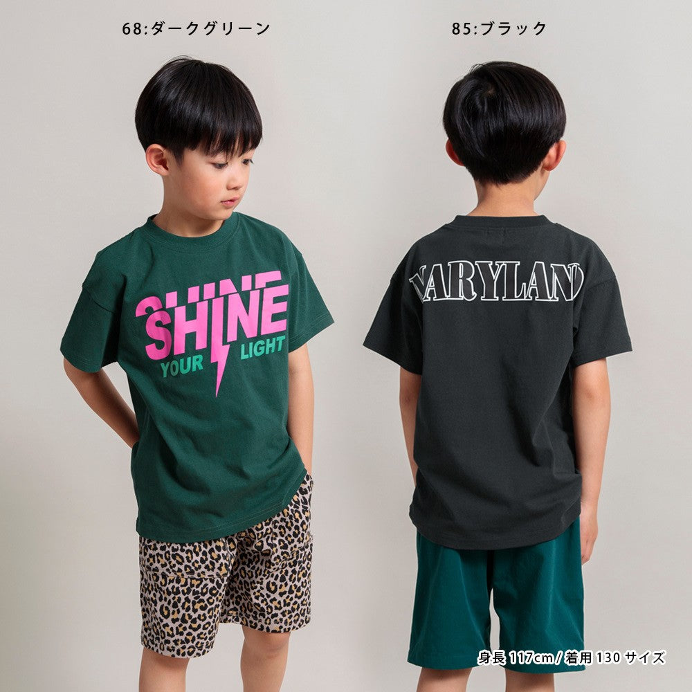 Japanese children's clothing Branches various pattern short-sleeved T-shirts 90-160cm boys/girls spring and summer TOPS
