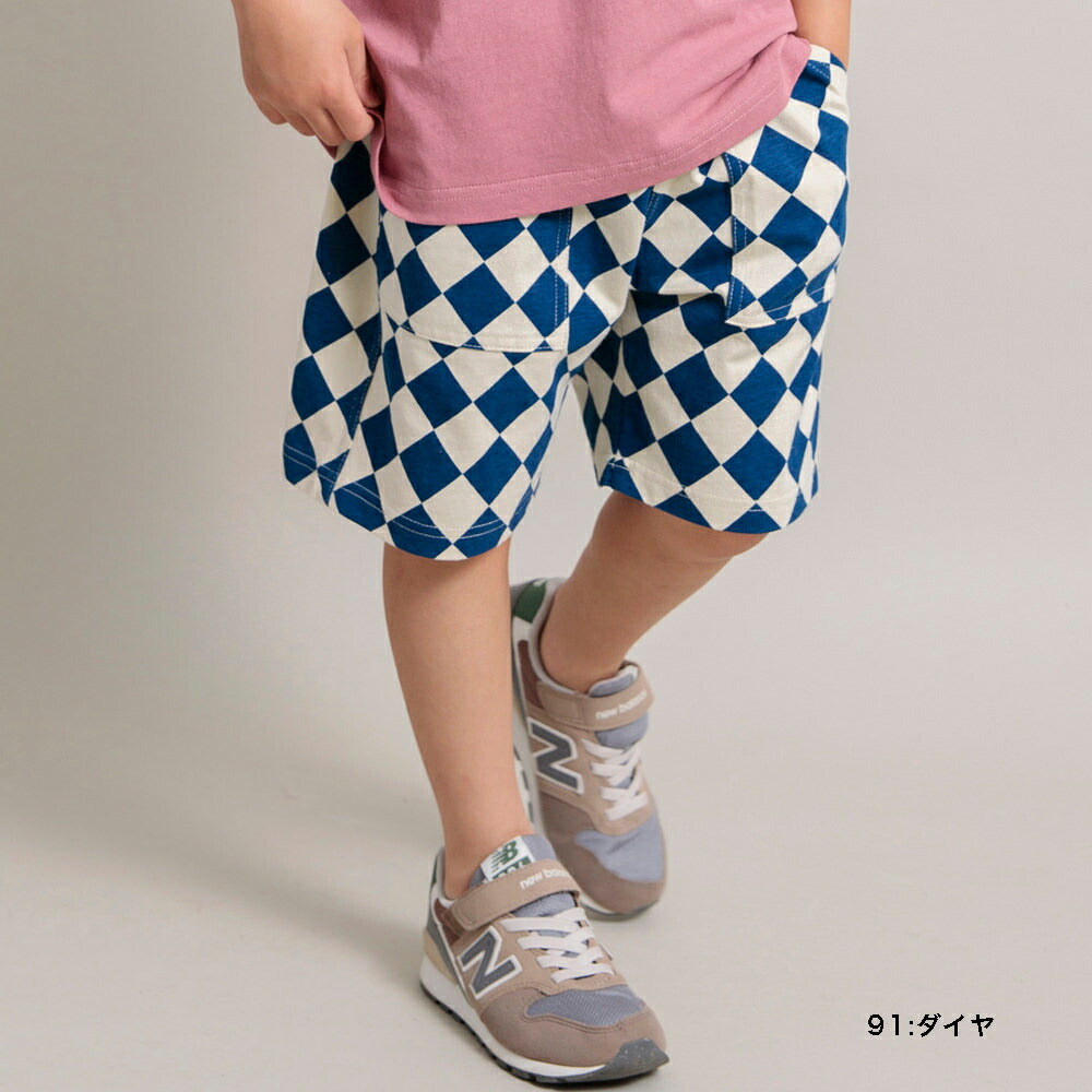 Japanese children's clothing Branches bow belt shorts 90-150cm girls spring and summer PANTS