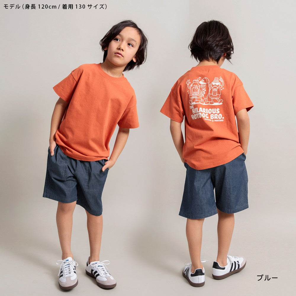 Japanese children's clothing Branches casual shorts 90-150cm boys' spring and summer PANTS