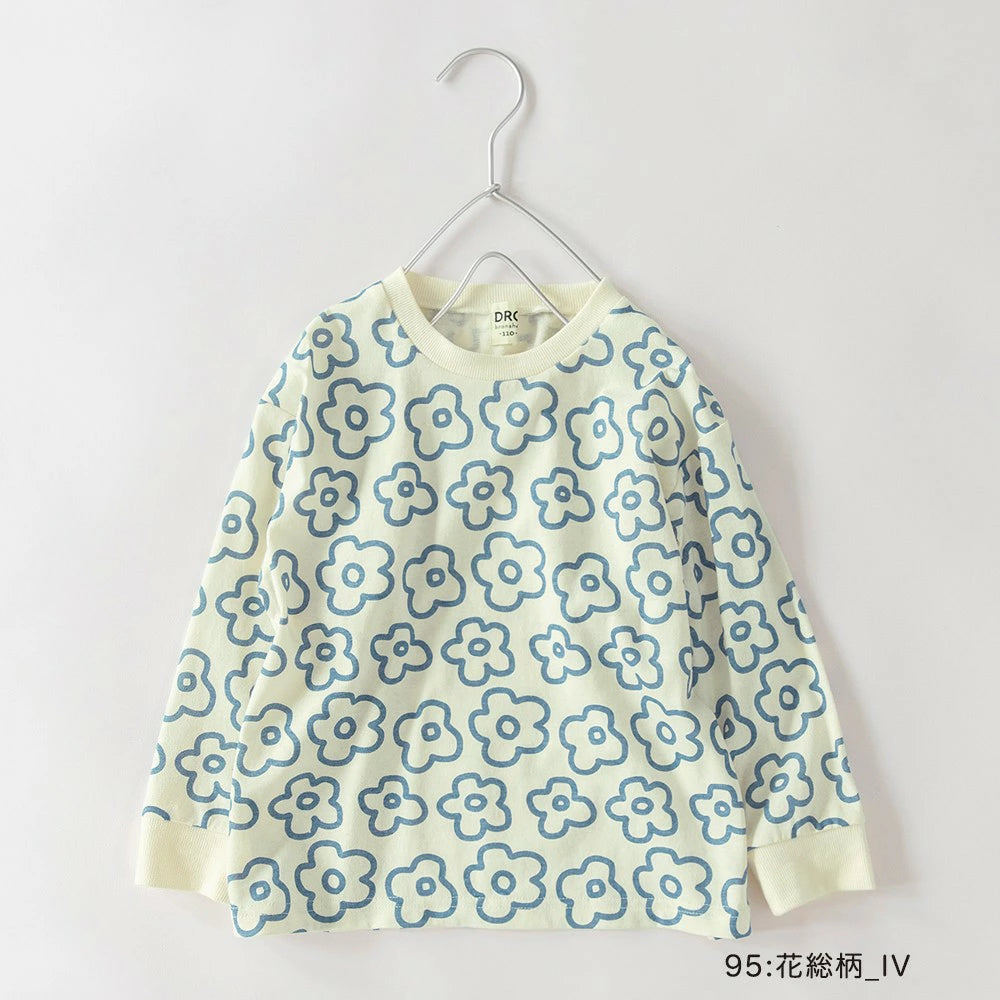 Japanese children's clothing Branches scallop silk layered waist top 90-150cm girls summer TOPS