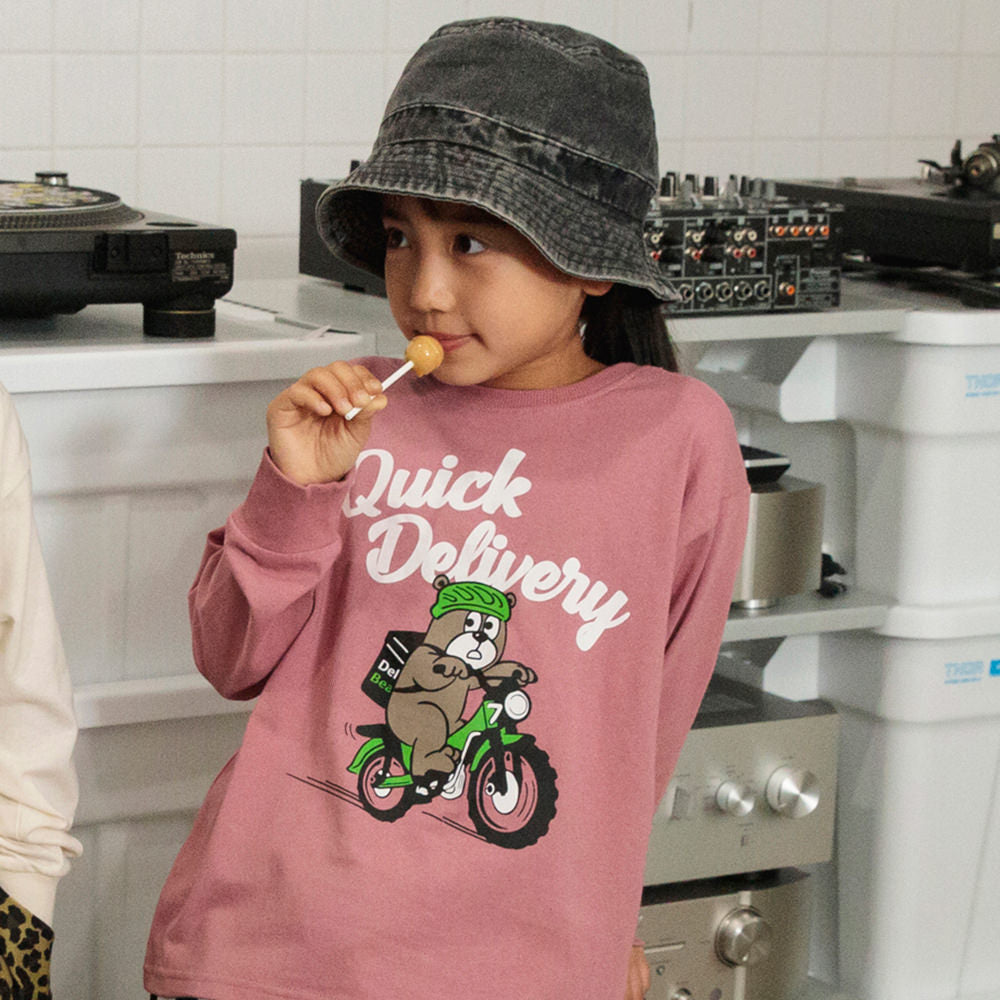 Japanese children's clothing Branches scallop silk layered waist top 90-150cm girls summer TOPS