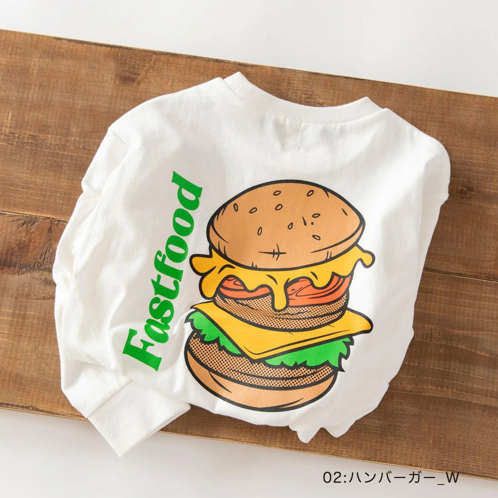 Japanese children's clothing Branches scallop silk layered waist top 90-150cm girls summer TOPS