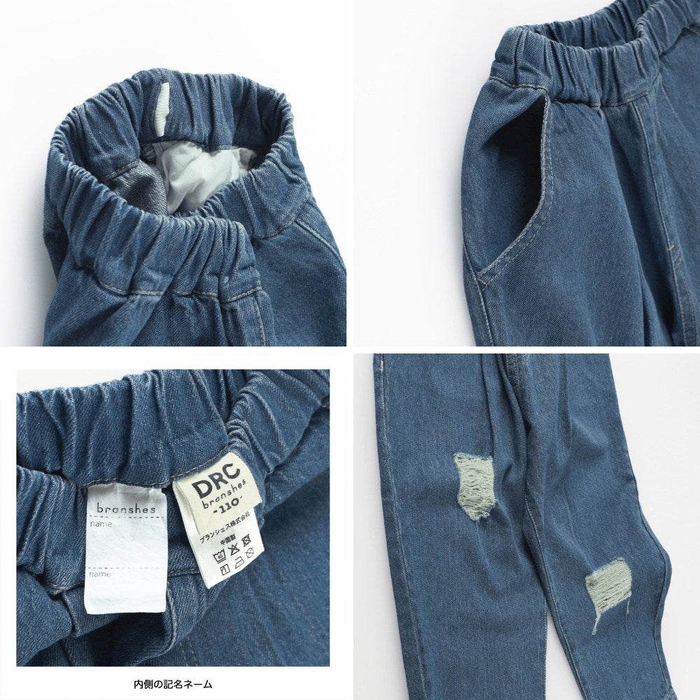 Japanese children's clothing Branches scallop silk layered waist top 90-150cm girls summer TOPS