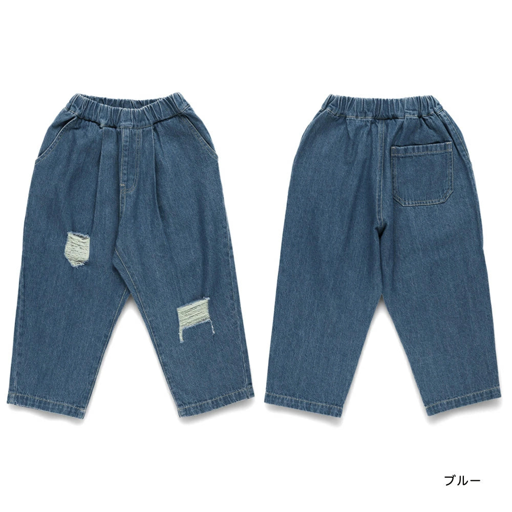 Japanese children's clothing Branches scallop silk layered waist top 90-150cm girls summer TOPS