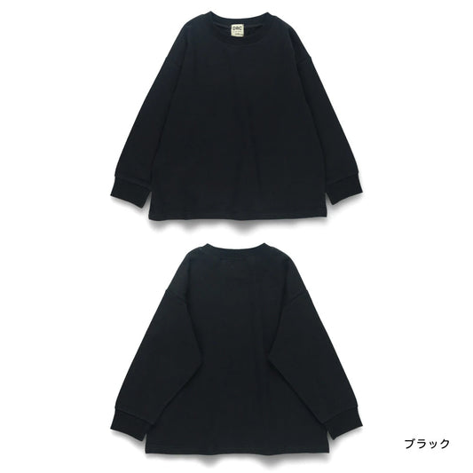 日本童裝 Branshes 簡約純色百搭上衣 100-150cm 男童款/女童款 秋季 TOPS