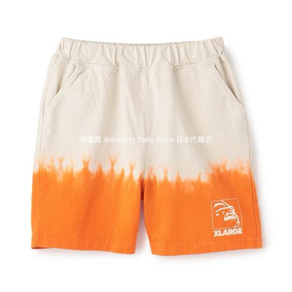 XLARGE KIDS Japanese children's clothing gradient tie-dye shorts 80-140cm boys' summer PANTS
