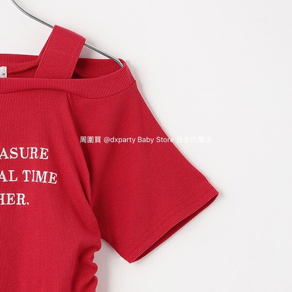 Lovetoxic Japanese children's clothing waist-length tops (140-160cm) for girls (summer TOPS)