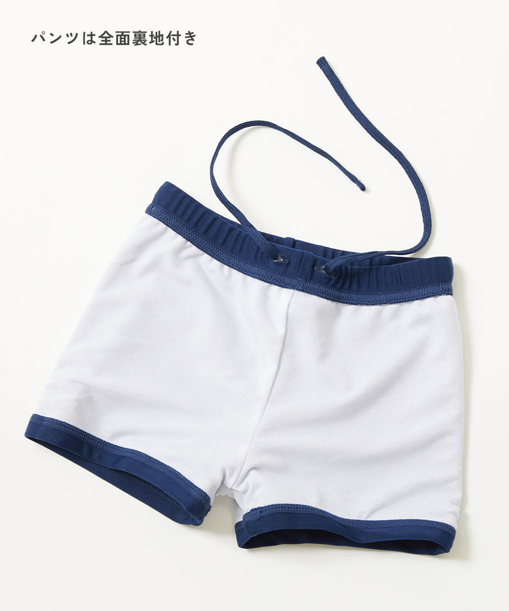 Japanese children's clothing dev!rock UV-proof skirt swimsuit two-piece set suitable for school classes 110-170cm girls summer swimsuit special edition