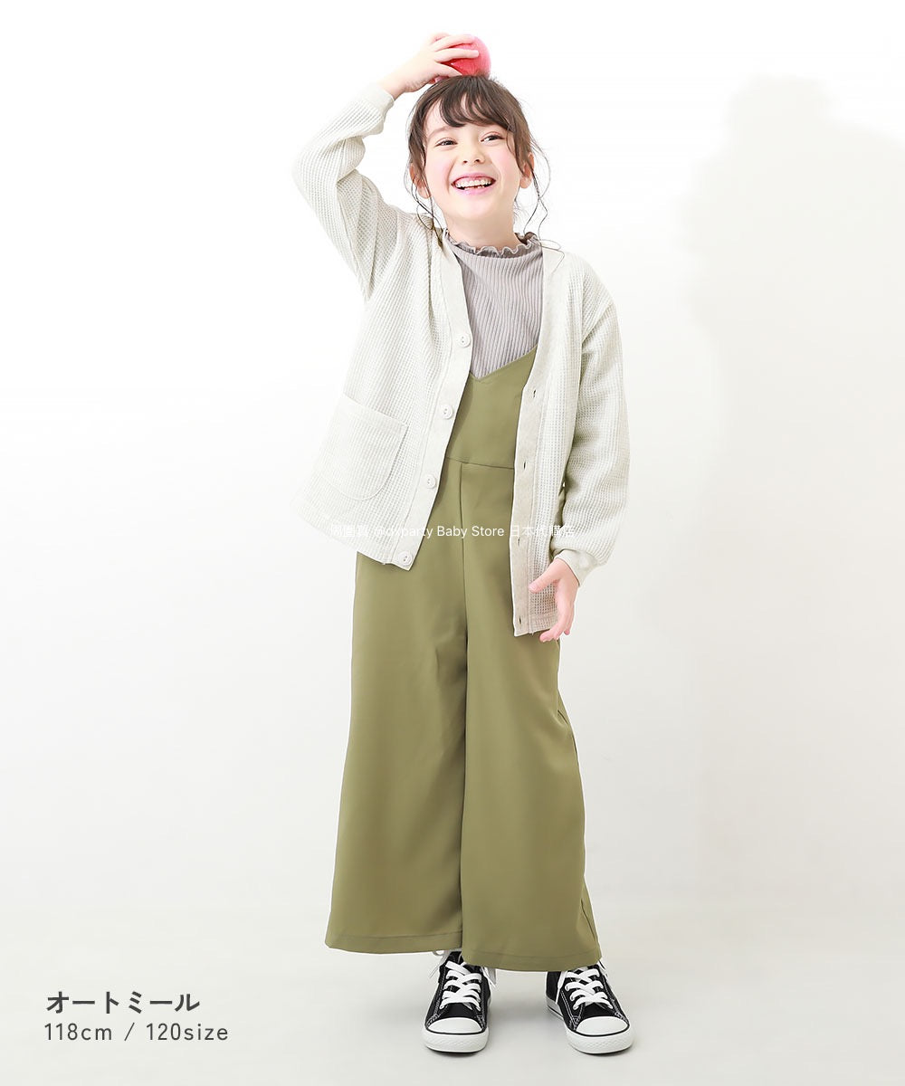 Japanese children's clothing dev!rock UV protection waffle V-neck jacket 100-160cm boys/girls spring/summer outerwear
