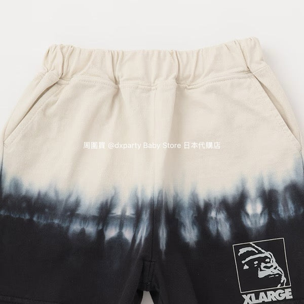 XLARGE KIDS Japanese children's clothing gradient tie-dye shorts 80-140cm boys' summer PANTS