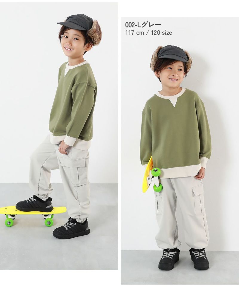 日本童裝 dev!rock 防風工裝長褲 100-160cm 男童款 冬季 PANTS