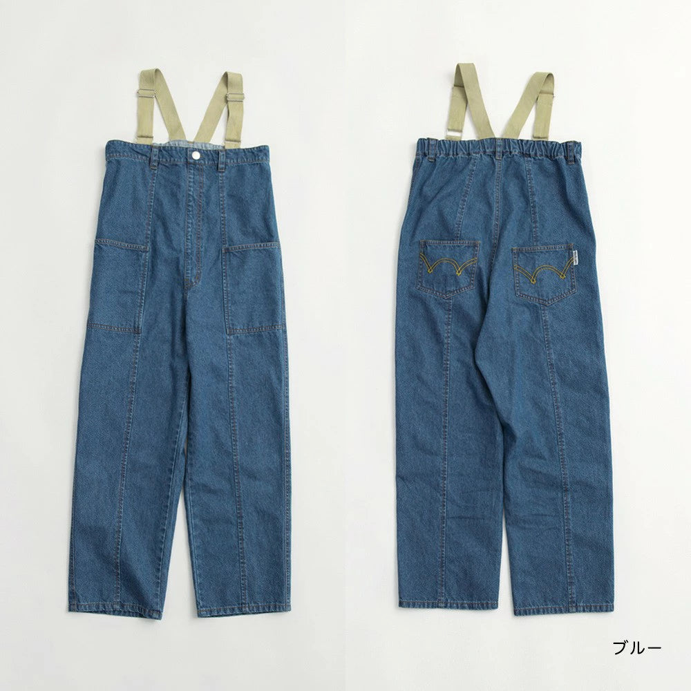 日本童裝 Branshes x Ou? by EDWIN 吊帶工人褲 90-150cm 男童款/女童款 秋季 Jumpsuit