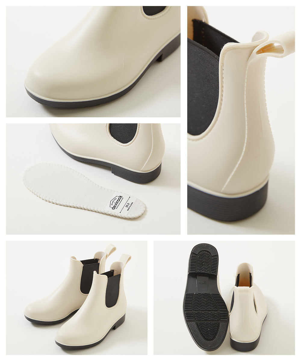 Dev! Rock waterproof rain boots (20-23cm) shipped directly from Japan. Rainy day series.