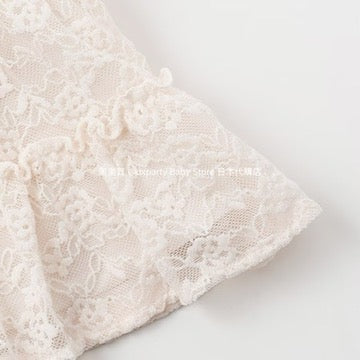 Japanese children's clothing pe#main lace short skirt 80-130cm girls summer SKIRTS