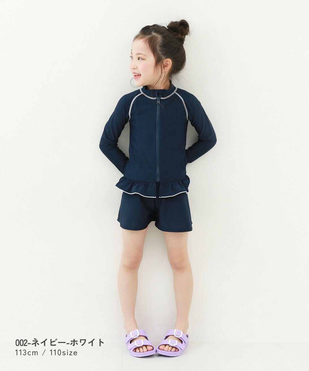 Japanese children's clothing dev!rock UV-proof skirt swimsuit jacket suitable for school classes 110-170cm girls summer swimsuit special edition