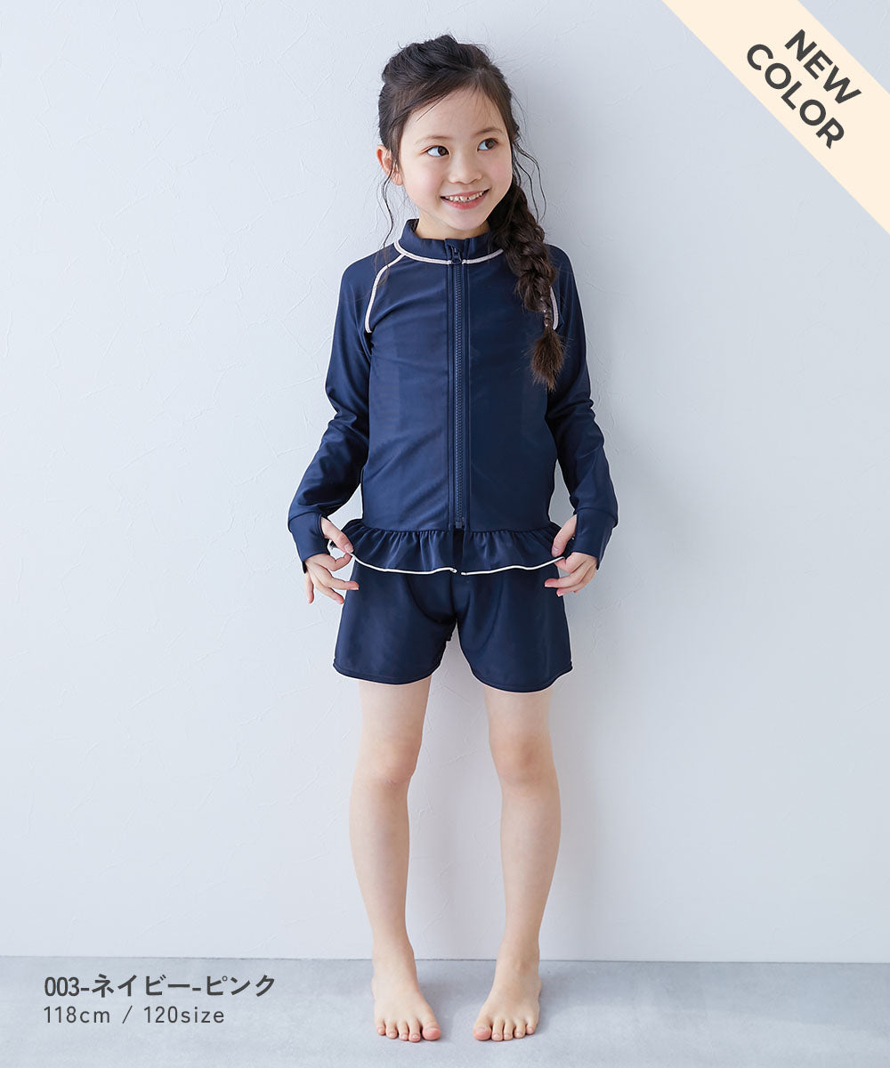 Japanese children's clothing dev!rock UV-proof skirt swimsuit jacket suitable for school classes 110-170cm girls summer swimsuit special edition