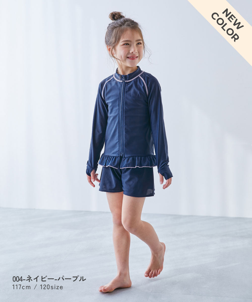 Japanese children's clothing dev!rock UV-proof skirt swimsuit jacket suitable for school classes 110-170cm girls summer swimsuit special edition