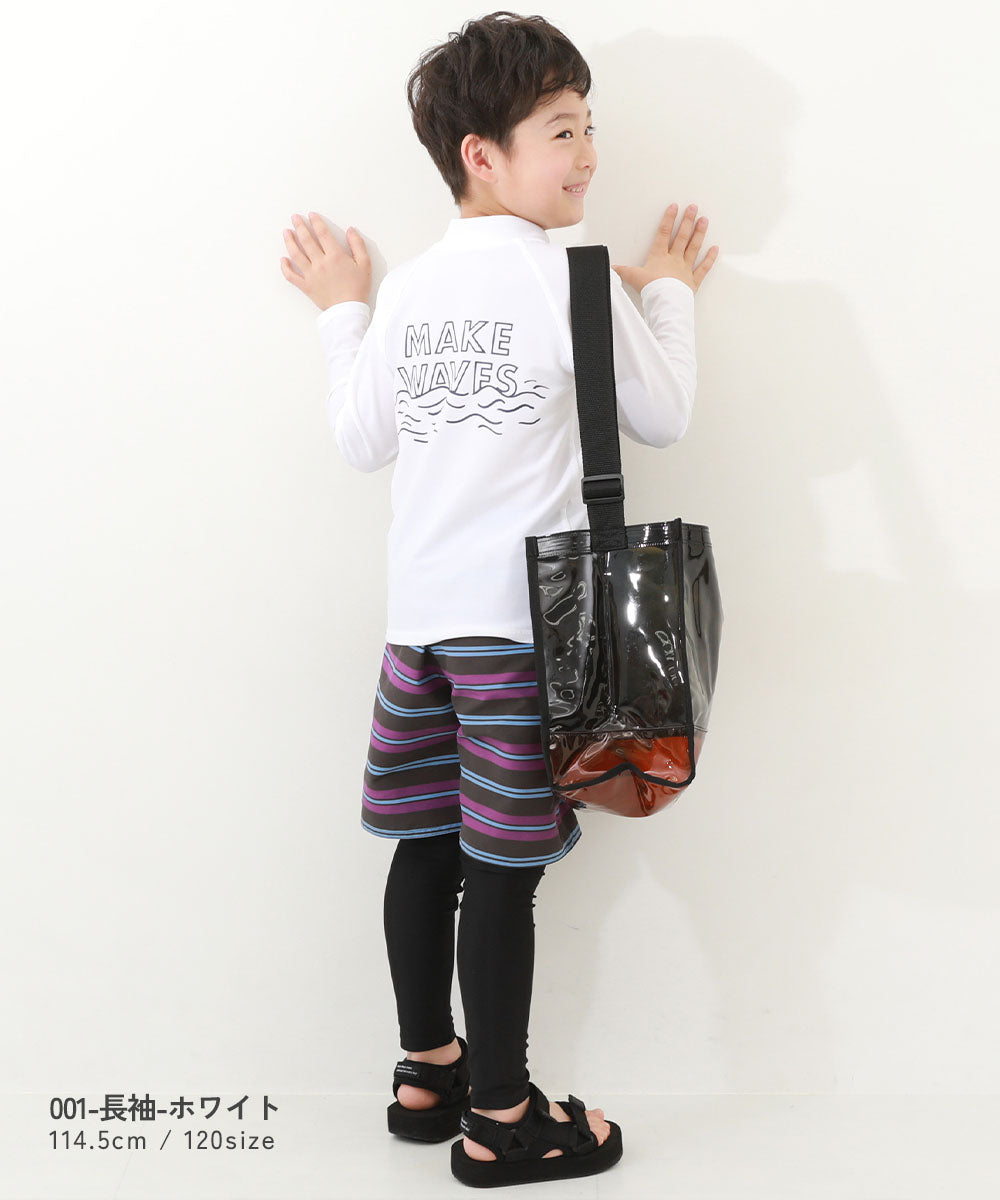 Japanese children's clothing dev!rock UV-proof long/sleeve/short-sleeve swimsuit jackets 100-160cm for boys and girls summer swimsuit special edition