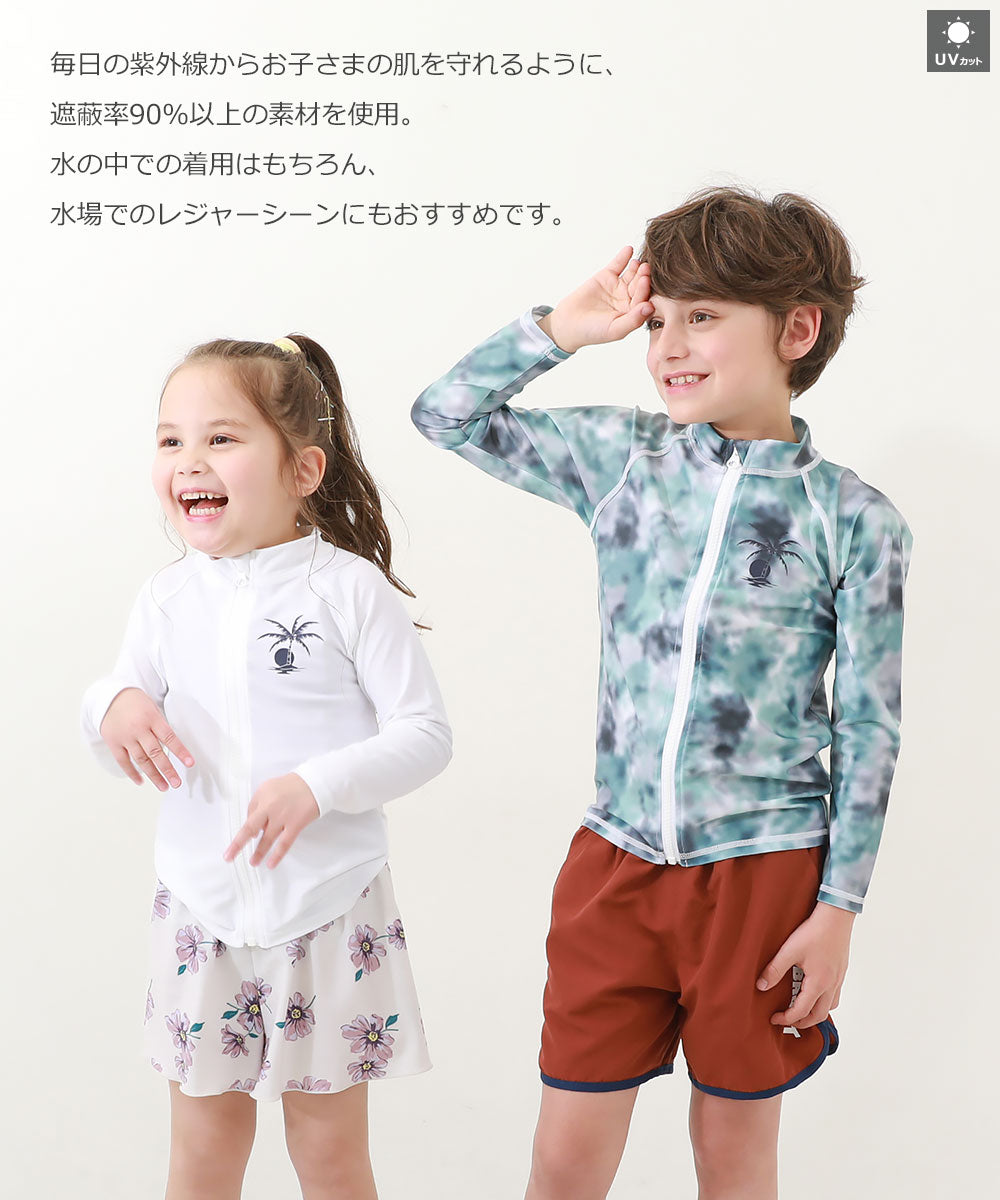Japanese children's clothing dev!rock UV-proof stretch water play tights 100-160cm boys/girls summer swimsuit special edition