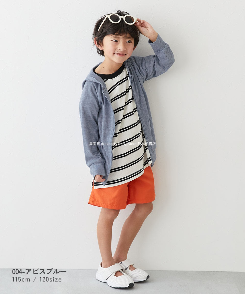 Japanese children's clothing dev!rock UV-proof thin hooded jacket 100-160cm boys/girls spring/summer OUTERWEAR