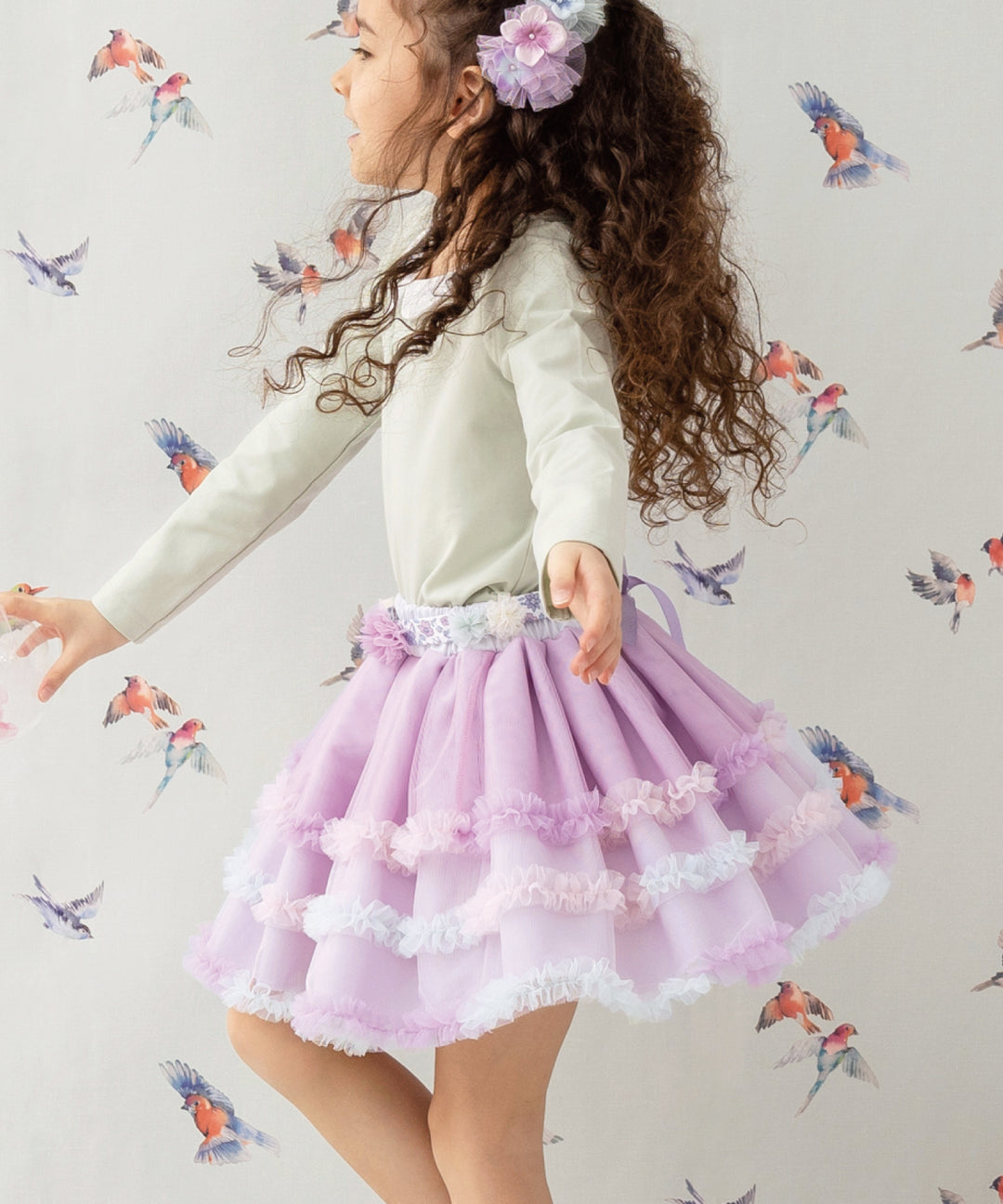 Japanese children's clothing panpantutu marshmallow ballet tutu skirt 70-145cm girls' newborn baby summer SKIRTS