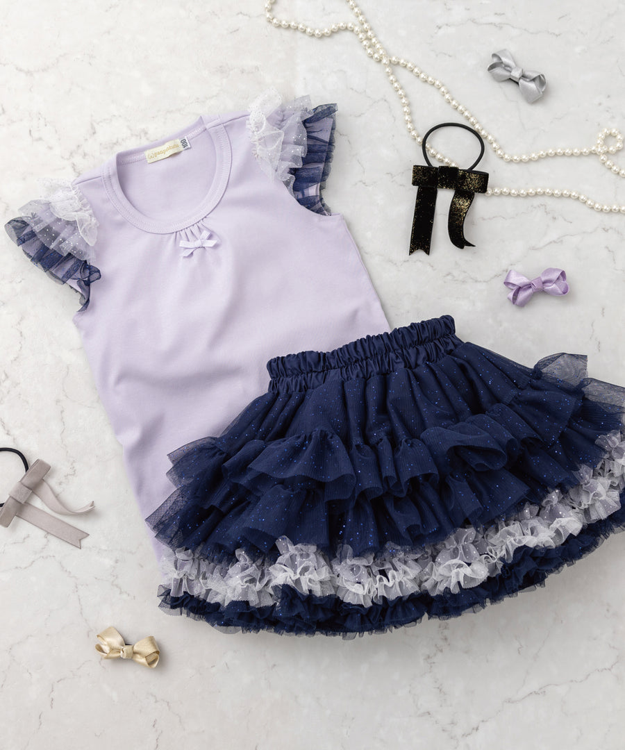 Japanese children's clothing panpantutu sapphire tutu skirt 70-140cm girls' newborn baby summer SKIRTS