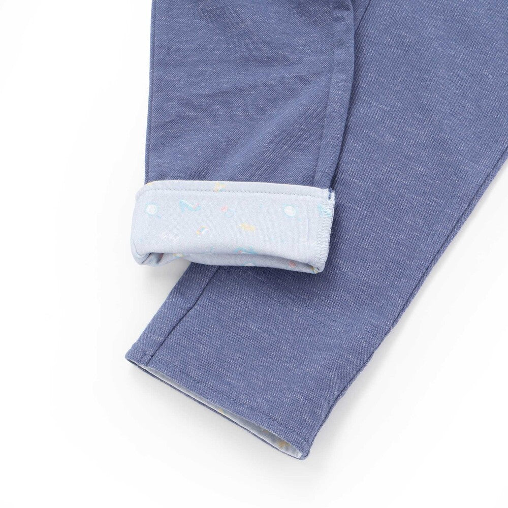 日本童裝 SLAP SLIP 動物刺繡長褲 80-120cm 女童款 秋季 PANTS