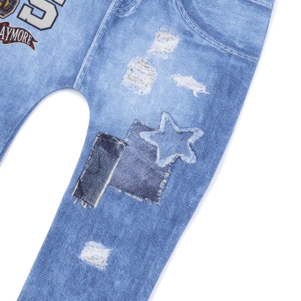 日本童裝 SLAP SLIP 印花彈力長褲 80-120cm 男童款 秋季 PANTS