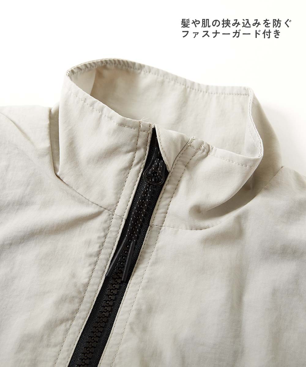 Japanese children's clothing dev!rock waterproof series stand-up collar thin vest jacket with storage 100-160cm boys/girls spring and summer OUTERWEAR