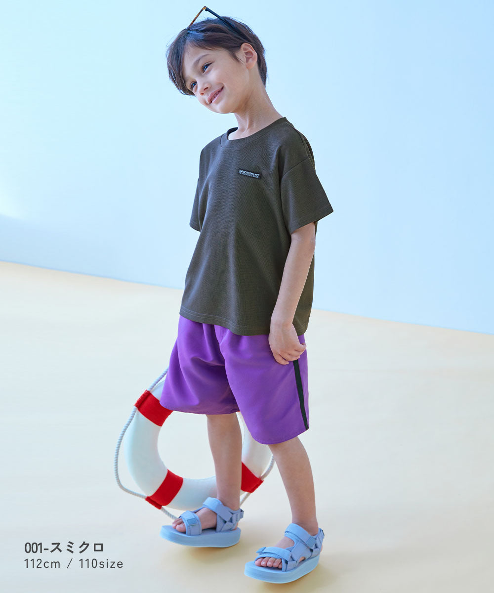 日本童裝 dev!rock 防UV 水陸兩用 泳衣兩件套裝 100-160cm 男童款 夏季 TOPS PANTS 夏日玩水泳衣特輯