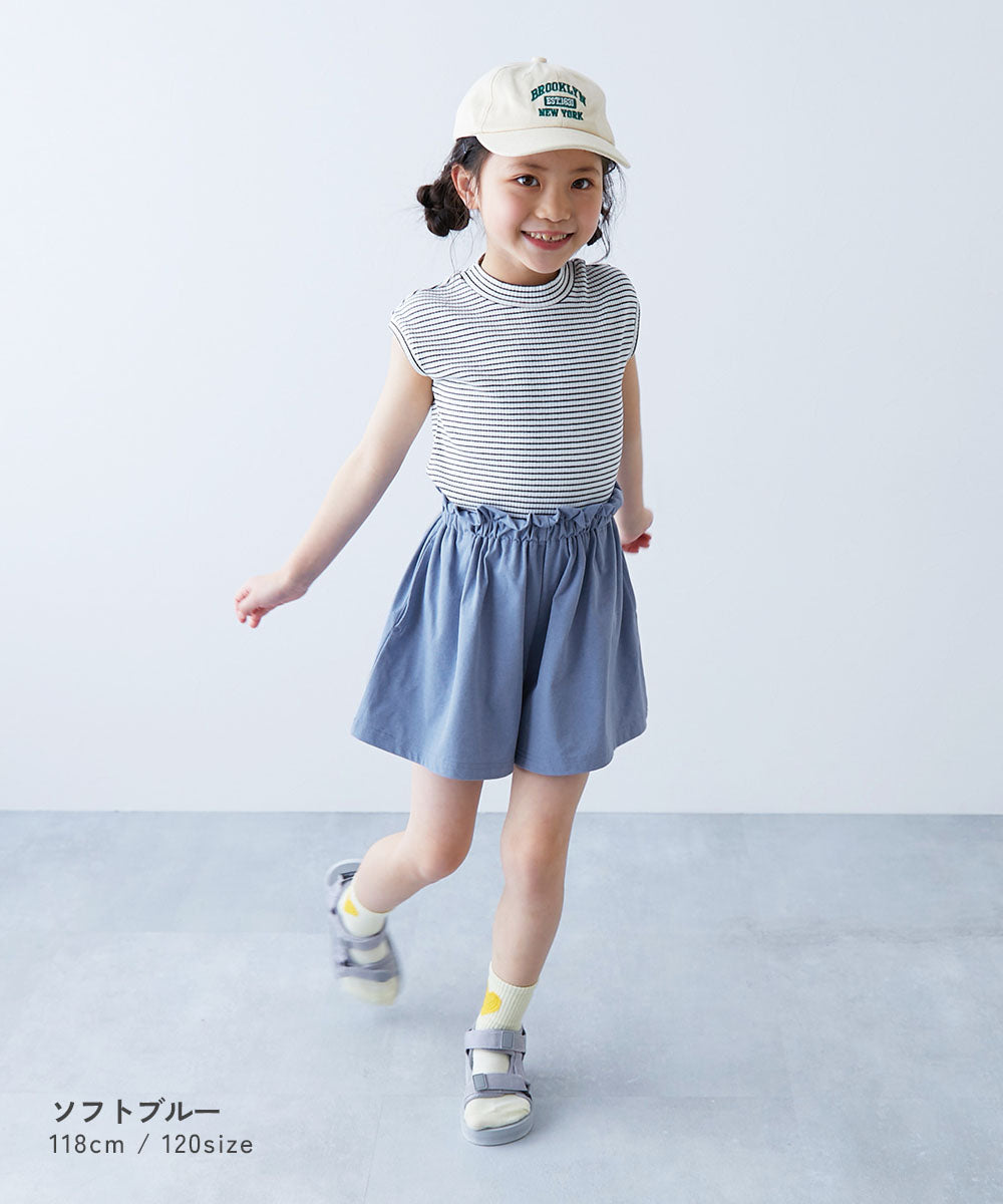 日本童裝 dev!rock 防污 防UV 裙褲 100-160cm 女童款 夏季 PANTS