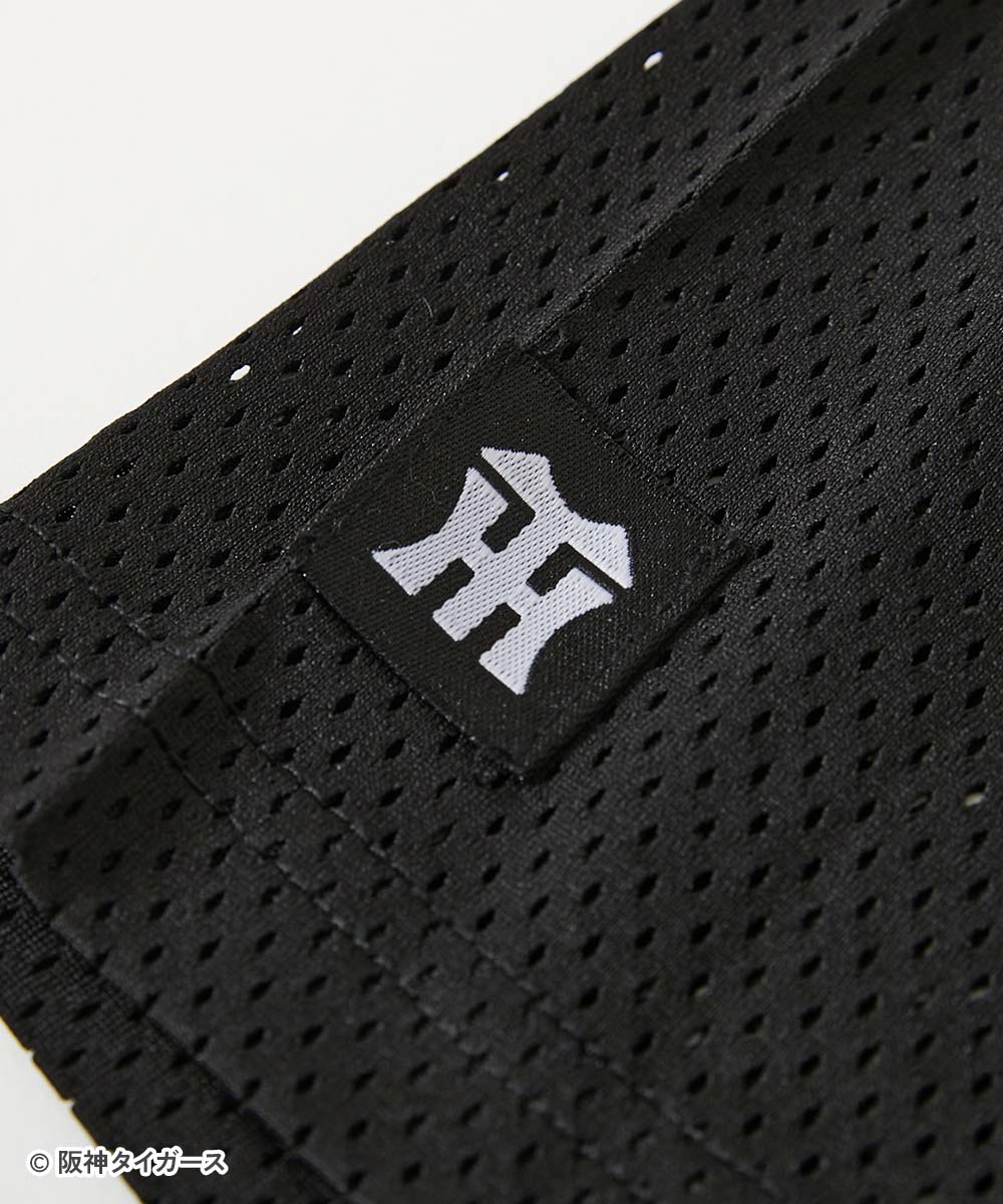 Japanese dev!rock x Hanshin Tigers Mesh Baseball Jacket (100-160cm) for Boys and Girls Summer TOPS OUTERWEAR