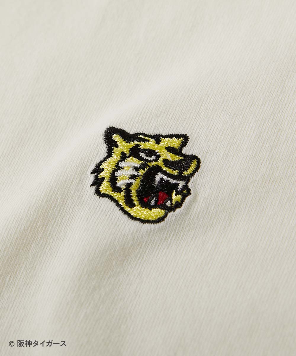 Japanese dev!rock x Hanshin Tigers parent-child embroidered short-sleeved top (M-LL adult summer tops)