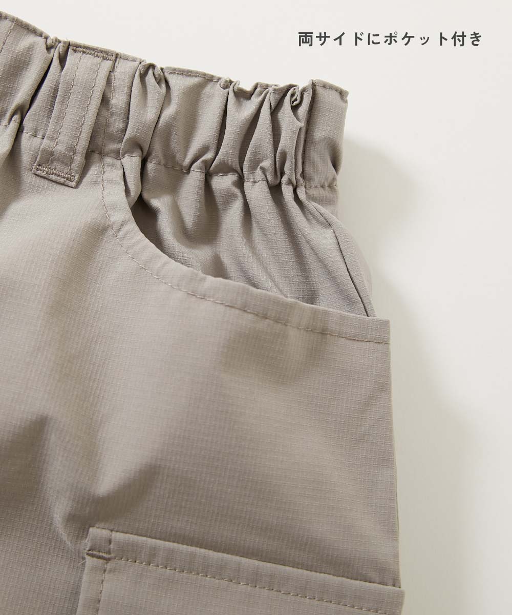 日本童裝 dev!rock 抗皺面料 工裝短褲 100-160cm 男童款/女童款 夏季 PANTS